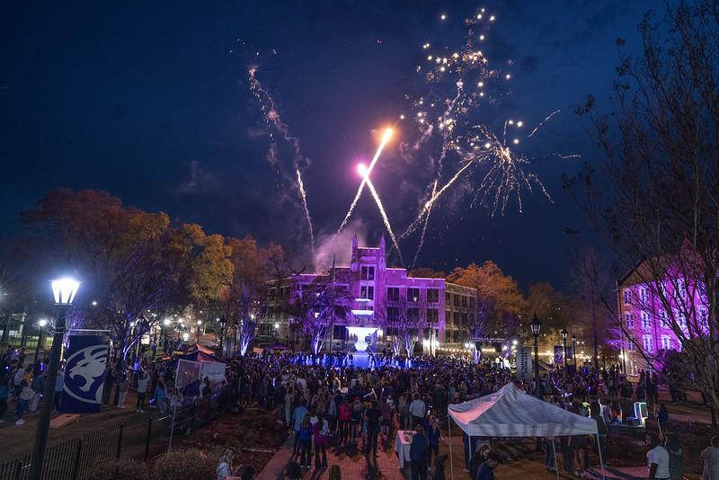 The ninth Light the Fountain event is set for Thursday, March 13.